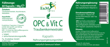 Laden Sie das Bild in den Galerie-Viewer, OPC + Vitamin C - Kapseln
