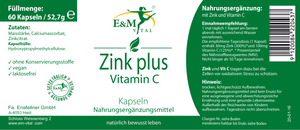 Zink + Vitamin C Kapseln
